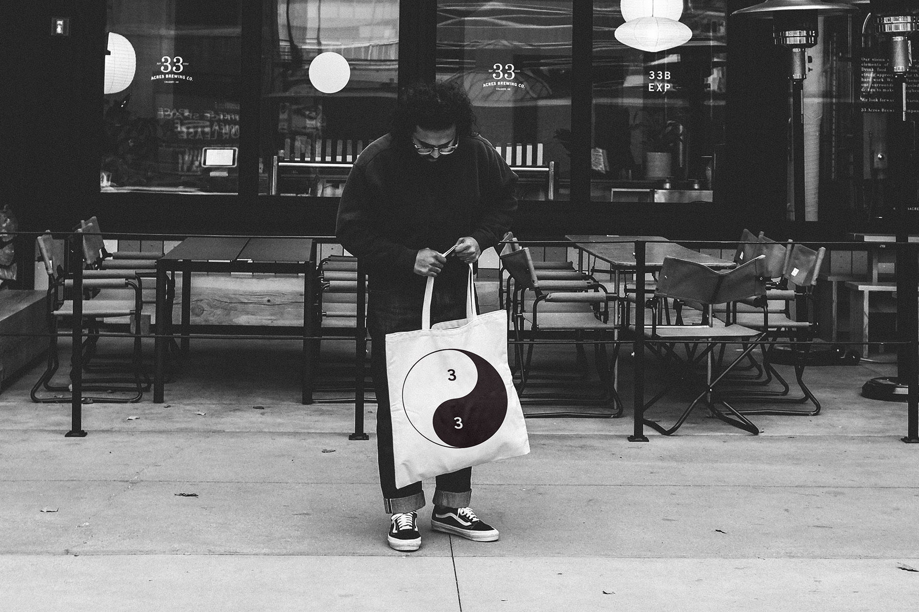 Artist Totes 33 Acres Brewing Company